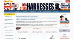 Desktop Screenshot of dog-harnesses-store.co.uk
